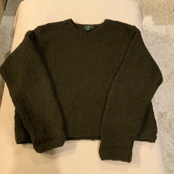 J. Crew Other - JCrew Brown XL Knit Sweater Quality Scandi Coastal Grandpa Normcore Y2K